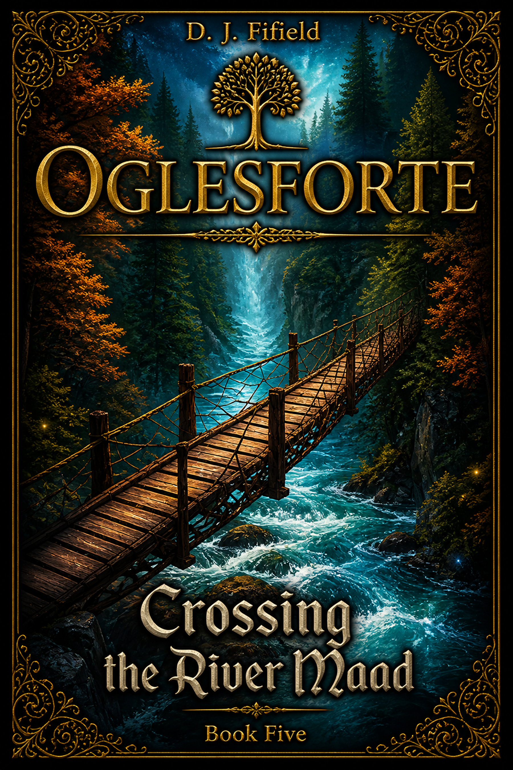 Cover of Oglesforte: Crossing the River Maad by D. J. Fifield