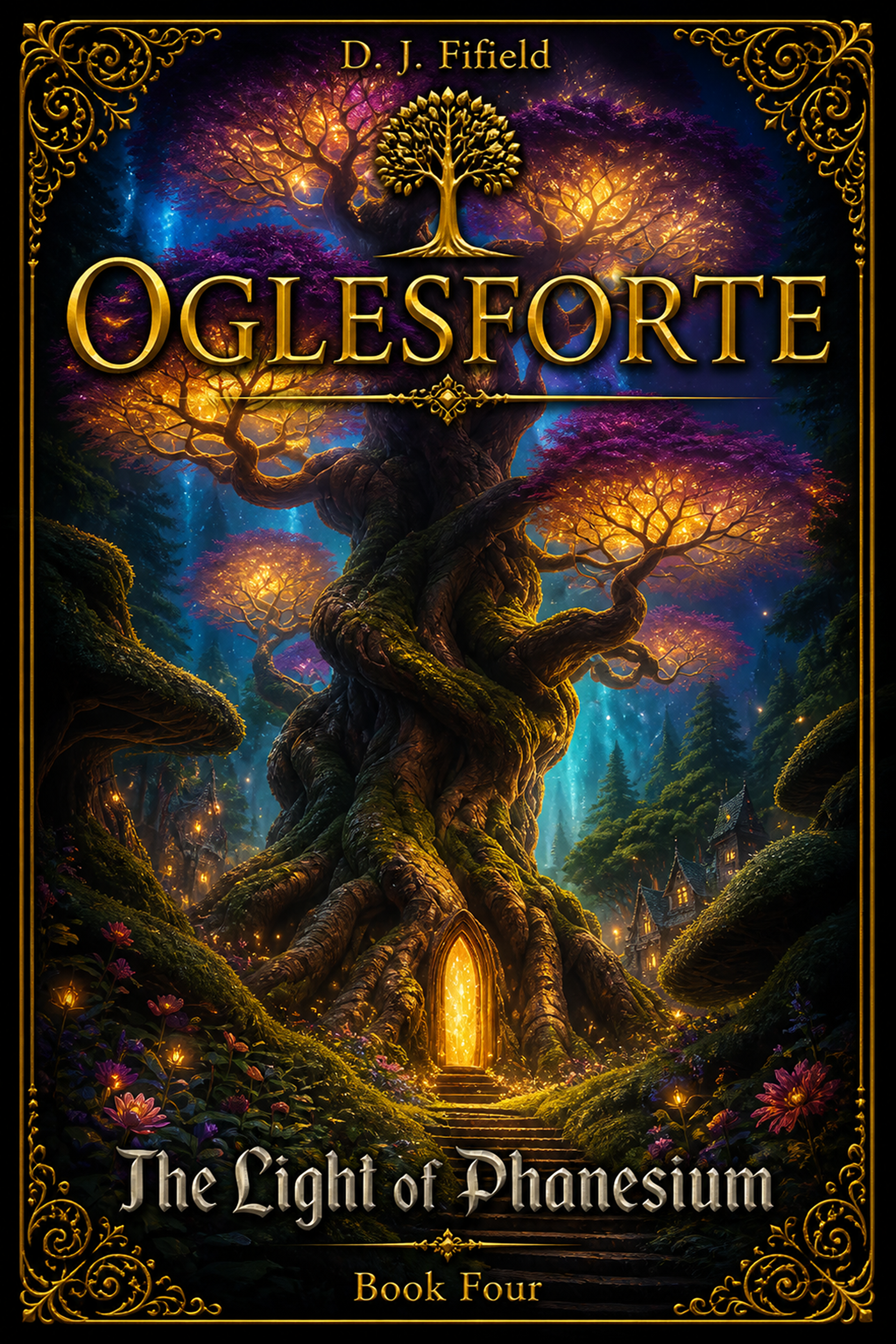 Cover of Oglesforte: The Light of Phanesium by D. J. Fifield